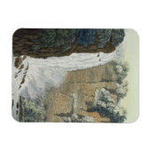 コロンビアのボゴタ川のテケダマ滝 マグネット (横)