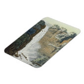 コロンビアのボゴタ川のテケダマ滝 マグネット (左側)