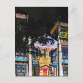 コロンビアのメデリンで行われるクリスマスライトショー シーズンポストカード (正面)