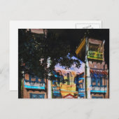 コロンビアのメデリンで行われるクリスマスライトショー シーズンポストカード (正面/裏面)