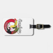 コロンビアのレトロロゴを探索する ラゲッジタグ (正面横)