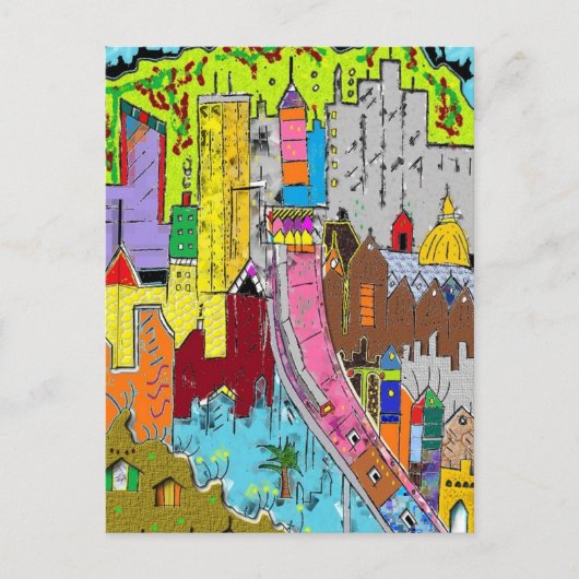 コロンビアのヴィジョンメデリン ポストカード (正面)