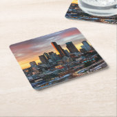 コロンビアの中心および都心のシアトル、シアトル スクエアペーパーコースター (アングル)