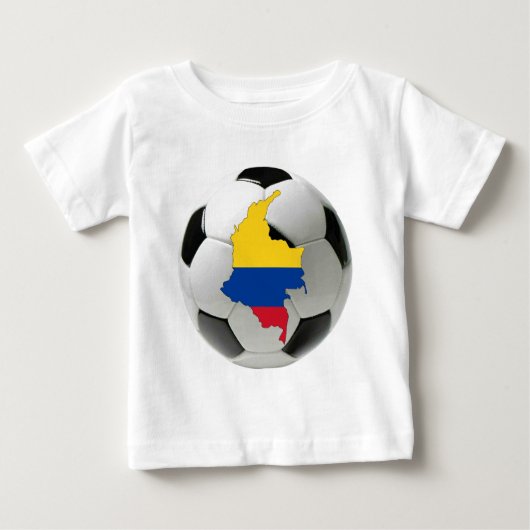 コロンビアの全国代表チーム ベビーTシャツ (正面)