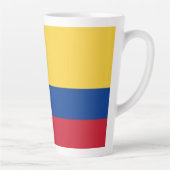 コロンビアの国旗 カフェラテマグ (右)