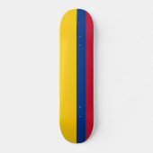 コロンビアの国旗 スケートボード (正面)