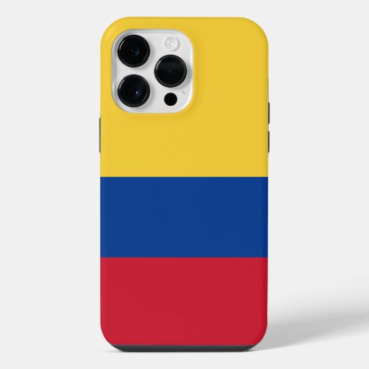 コロンビアの国旗 iPhoneケース (裏面)