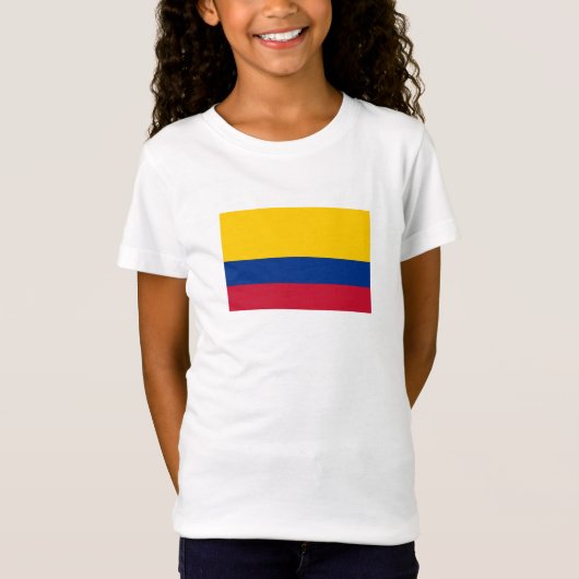 コロンビアの国旗 Tシャツ (正面)