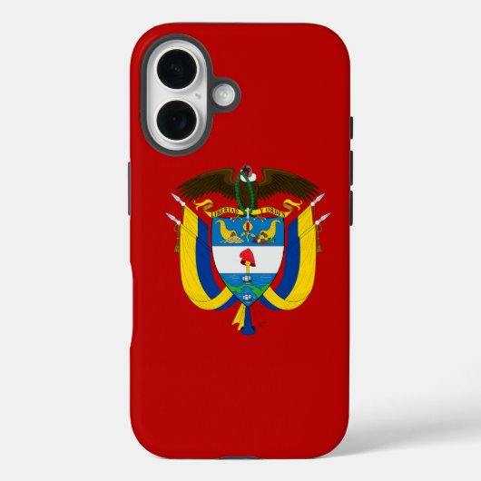 コロンビアの国章 Case-Mate iPhoneケース (裏面)