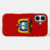 コロンビアの国章 Case-Mate iPhoneケース (裏面 (横))