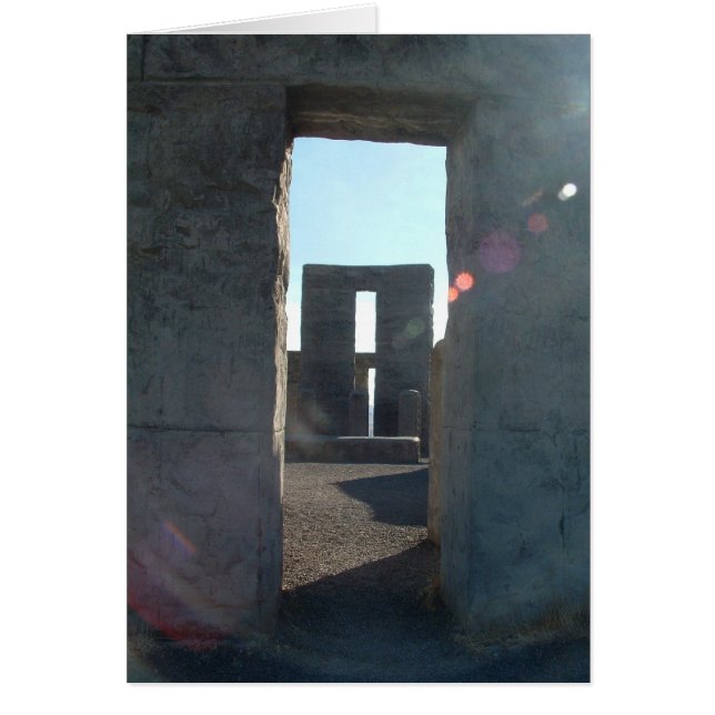 コロンビアの峡谷の遠征- Stonehenge (正面)