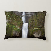 コロンビアの峡谷のMultnomahの滝 アクセントクッション (裏面)