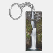 コロンビアの峡谷のMultnomahの滝 キーホルダー (正面左)