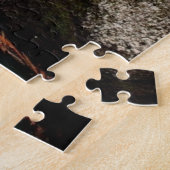 コロンビアの峡谷のMultnomahの滝 ジグソーパズル (側面)