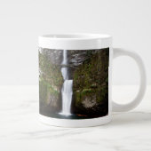 コロンビアの峡谷のMultnomahの滝 ジャンボコーヒーマグカップ (右)