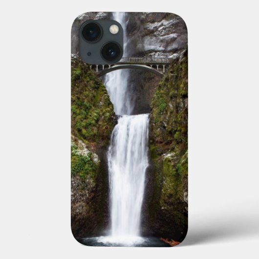 コロンビアの峡谷のMultnomahの滝 Case-Mate iPhoneケース (裏面)