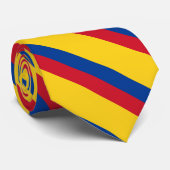 コロンビアの旗のコロンビアの愛国心が強い ネクタイ (ロール)