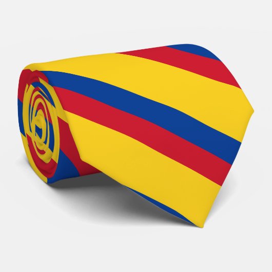 コロンビアの旗のコロンビアの愛国心が強い ネクタイ (ロール)