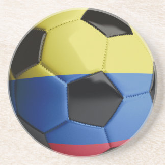コロンビアの旗のサッカーボール コースター