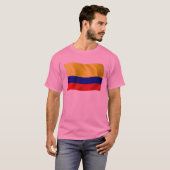 コロンビアの旗のTシャツ Tシャツ (正面フル)