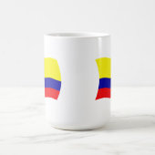 コロンビアの旗マグ コーヒーマグカップ (中央)