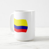 コロンビアの旗マグ コーヒーマグカップ (正面左)
