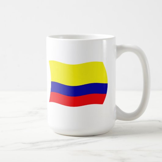 コロンビアの旗マグ コーヒーマグカップ (右)