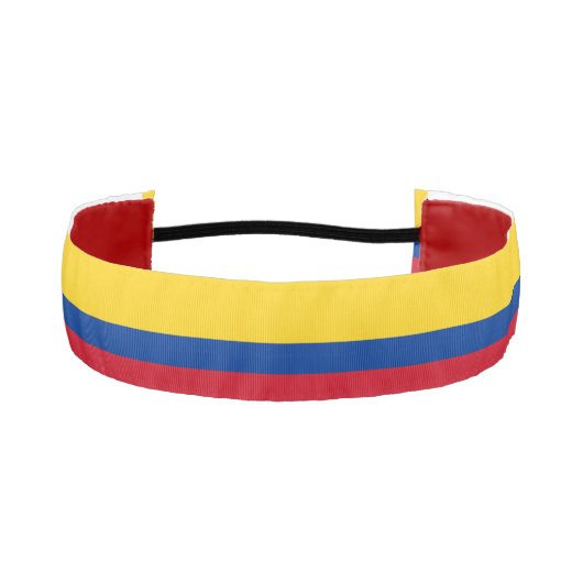 コロンビアの旗 アスレチックヘッドバンド (正面)