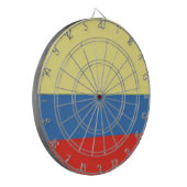 コロンビアの旗 ダーツボード (正面左)