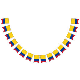 コロンビアの旗 バンティングフラッグ