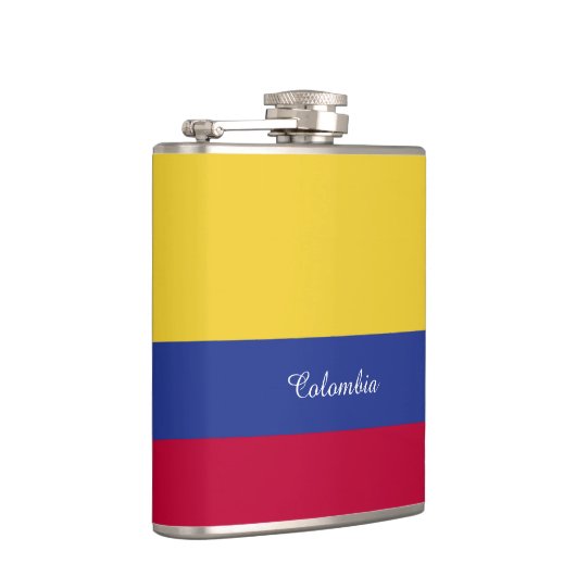 コロンビアの旗 フラスク (右)