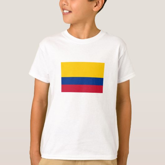 コロンビアの旗 Tシャツ (正面)