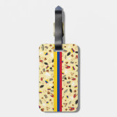 コロンビアの有名な項目への旅行 ラゲッジタグ (裏面縦)