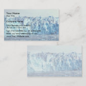 コロンビアの氷河 名刺 (正面/裏面)