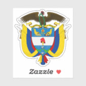 コロンビアの紋章 シール (シート)