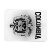 コロンビアの紋章 マグネット (横)