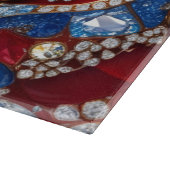 コロンビアの色で切断ボードデザイン カッティングボード (角)