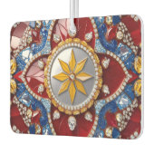 コロンビアの色と車の空気フレッシュデザイン カーエアーフレッシュナー (左)