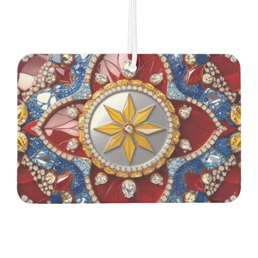 コロンビアの色と車の空気フレッシュデザイン カーエアーフレッシュナー (正面)