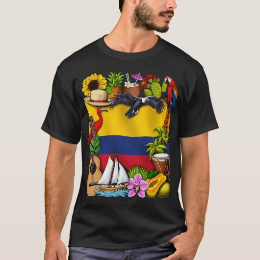 コロンビアの誇り Tシャツ (正面)