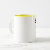 コロンビアの誰かが私を愛している ツートーンマグカップ (正面左)