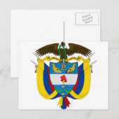 コロンビアの象徴 ポストカード (正面/裏面)