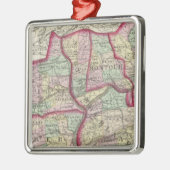 コロンビアの連合、Snyder、Montour メタルオーナメント (左)