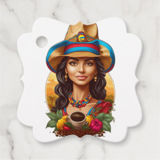 コロンビアの醸造所ユニーク：コーヒー入り フェイバータグ