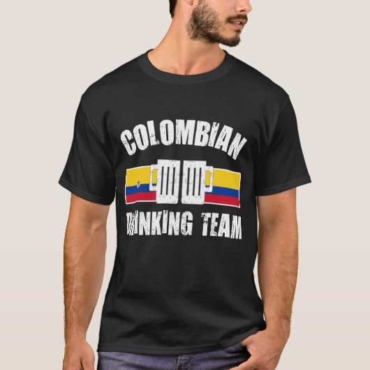 コロンビアの飲みチーム Tシャツ (正面)