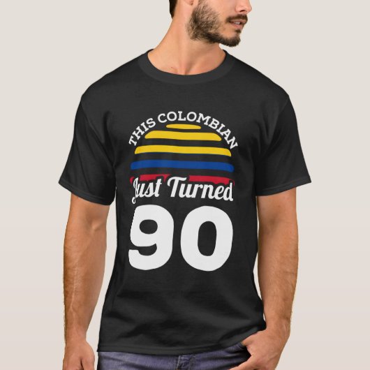 コロンビアはコロンビアで90位になった Tシャツ (正面)