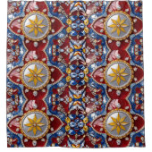 コロンビアカラーのシャワーカーテン シャワーカーテン (正面)