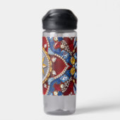 コロンビアカラー付きウォーターボトルデザイン ウォーターボトル (背面)