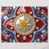 コロンビアカラー付きフライヤーデザイン チラシ (裏面)