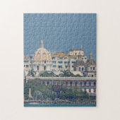 コロンビアカルタヘナの水辺地帯 ジグソーパズル (縦)